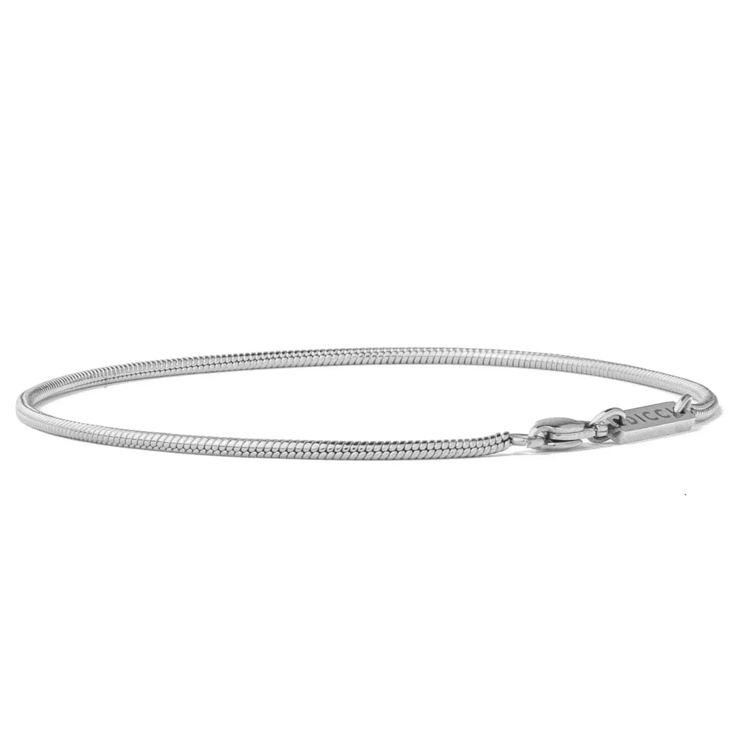 Bracelete Masculino Heuro Siria Prata