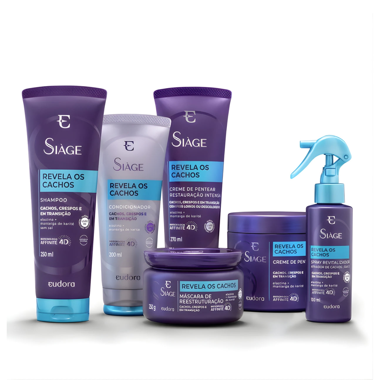 Combo Siàge Revela os Cachos e ganhe o Combo Facial pra completar sua rotina de autocuidado