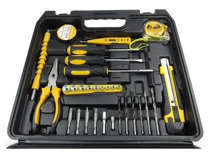 Furadeira e Parafusadeira Titanium 5 em 1 | 21V com Impacto + 2 Baterias + Maleta Completa de Ferramentas